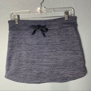 Athleta Downplay Navy Blue Knit Mini Skirt